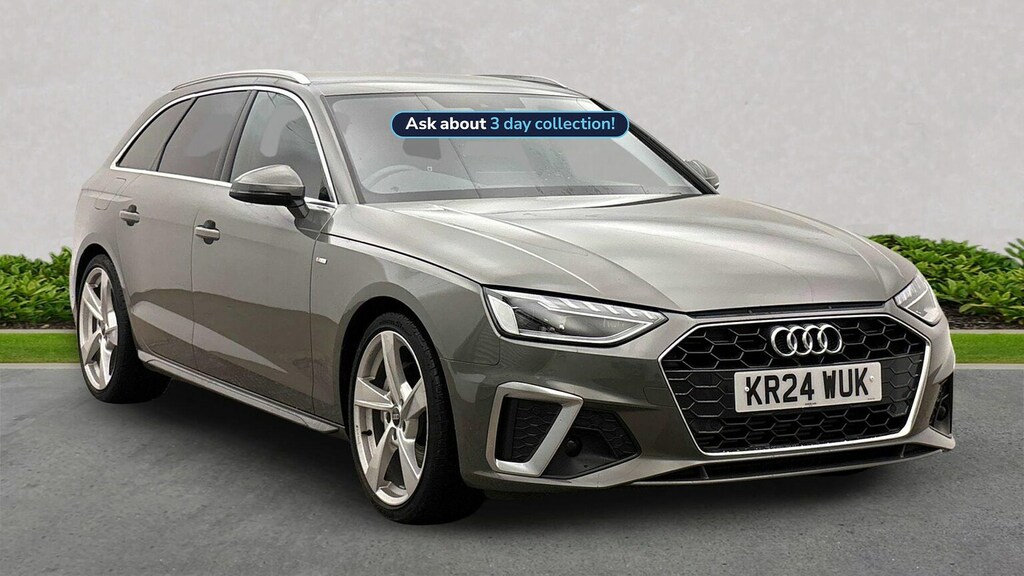 Audi A4 2.0 Tfsi 40 S Line Estate S Tronic Euro Grey
