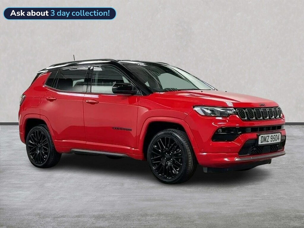 Jeep Compass 1.3 Gse T4 11.4Kwh S Suv Plug-in Hybrid Red