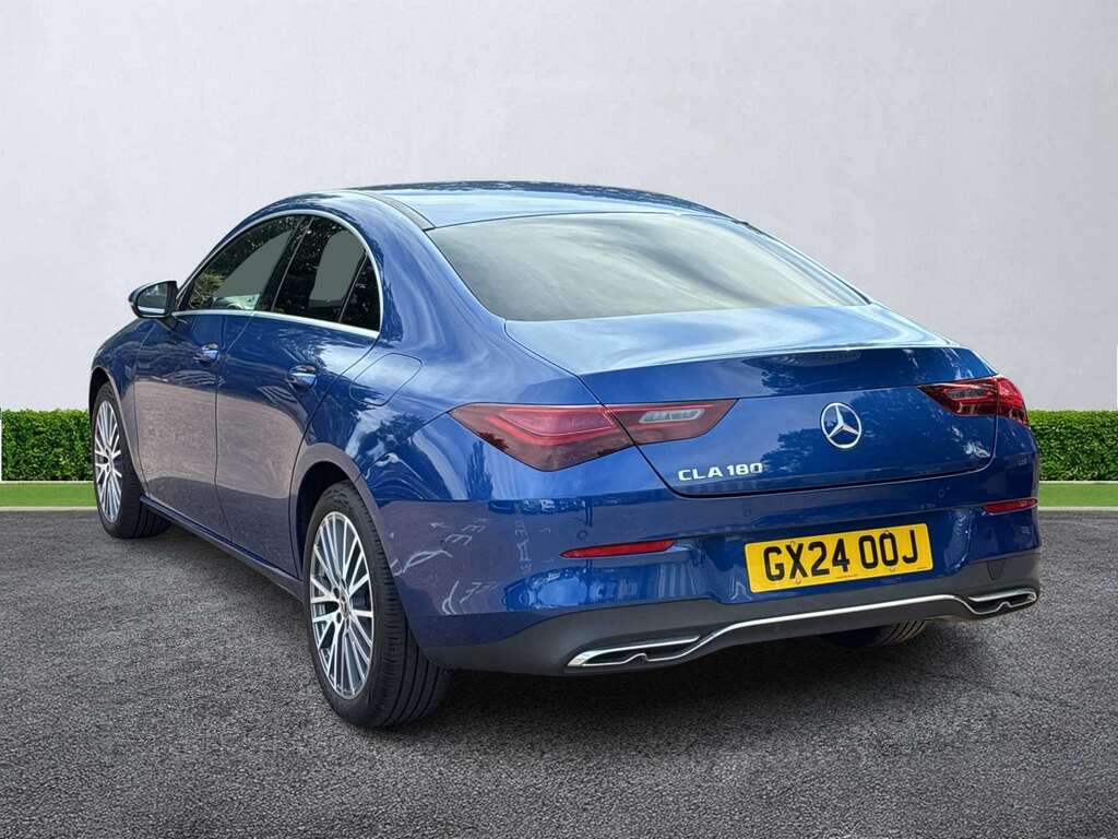 Mercedes-Benz CLA Class Cla 180 Sport Executive Tip GX24OOJ Blue #2