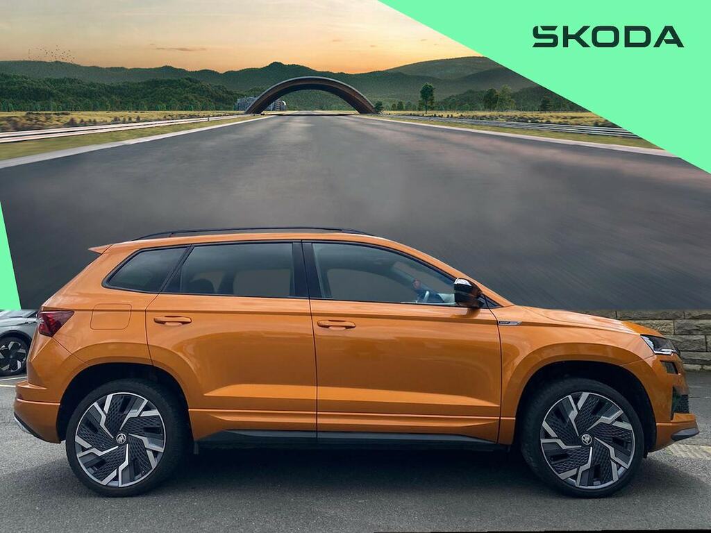 Skoda Karoq 1.5 Tsi Act Sportline Suv Dsg Euro 6 S NG73FGJ Black #3