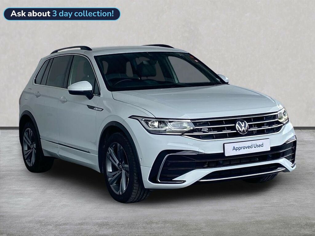 Volkswagen Tiguan 2.0 Tdi R-line Edition Suv Dsg Euro 6 White