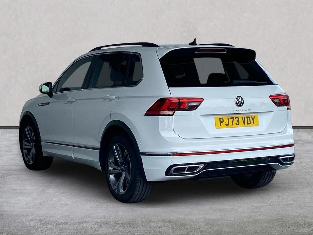Volkswagen Tiguan 2.0 Tdi R-line Edition Suv Dsg Euro 6 PJ73VDY White #2