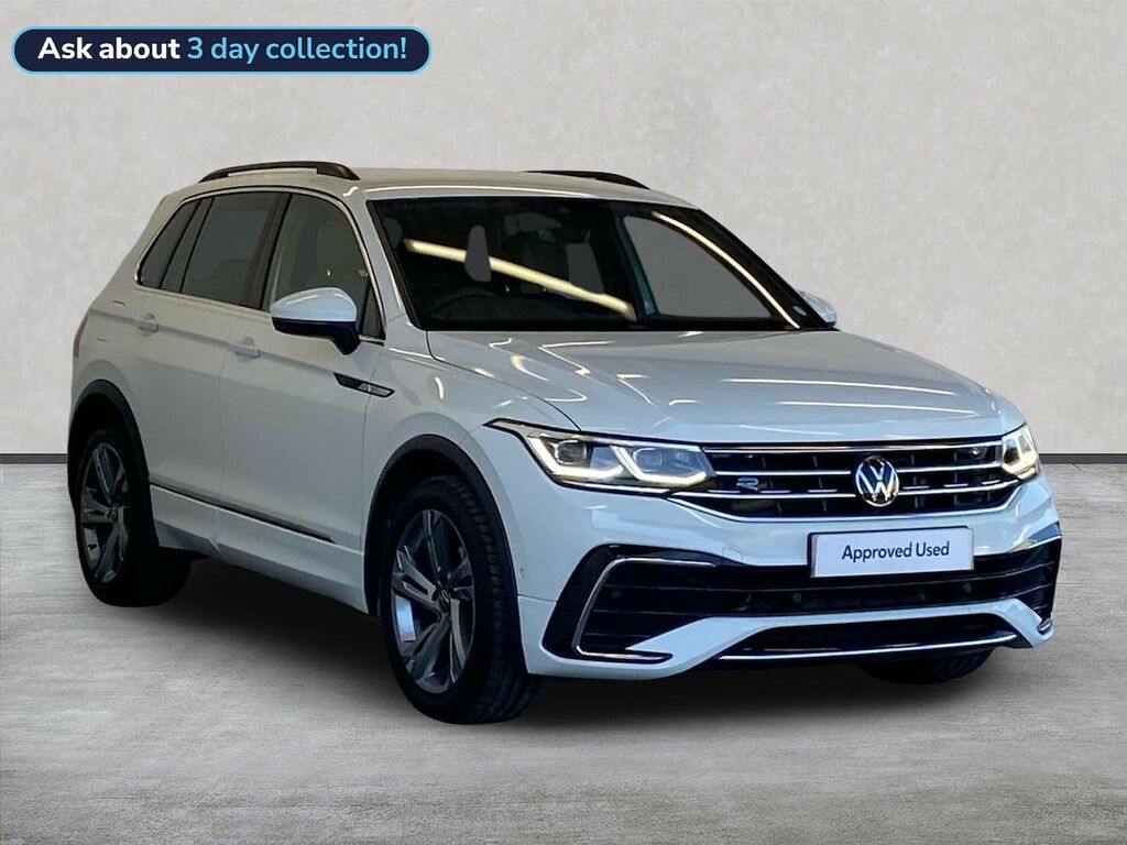 Volkswagen Tiguan 2.0 Tdi R-line Edition Suv Dsg Euro 6 White