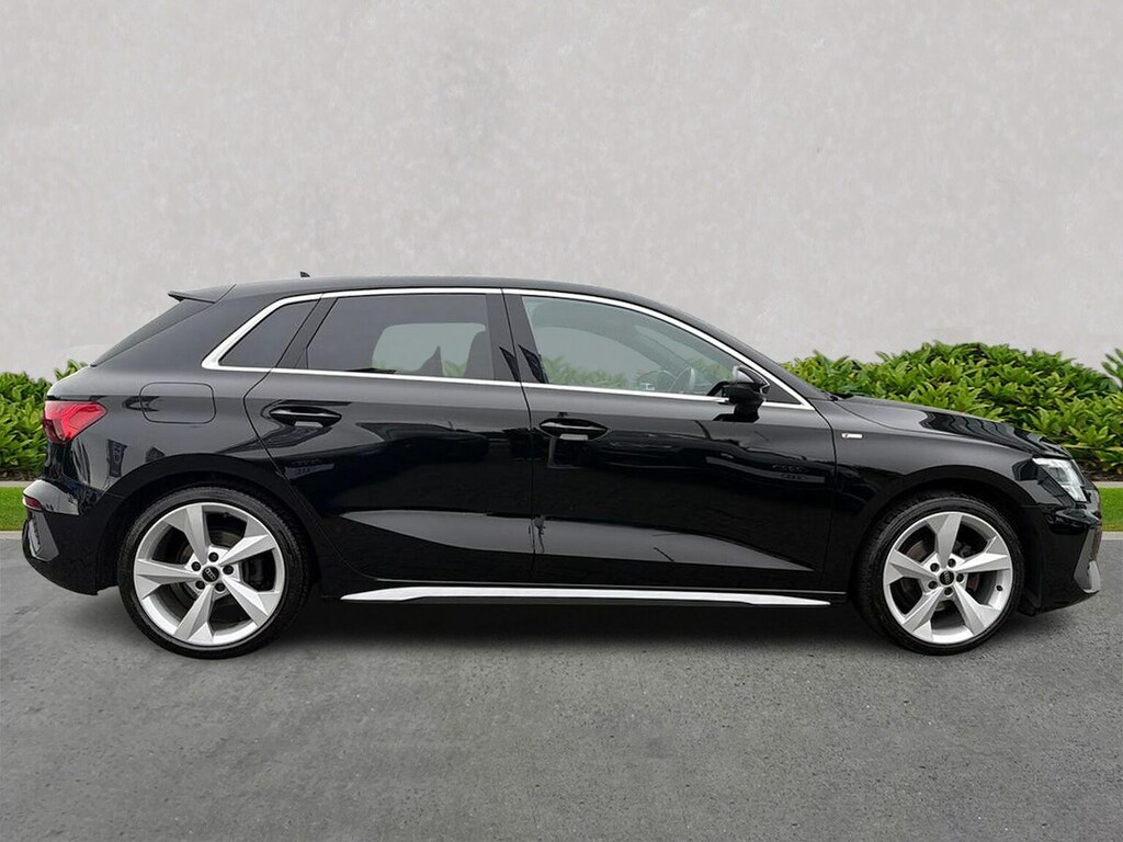 Audi A3 35 Tdi S Line S Tronic SD73AUW Black #3