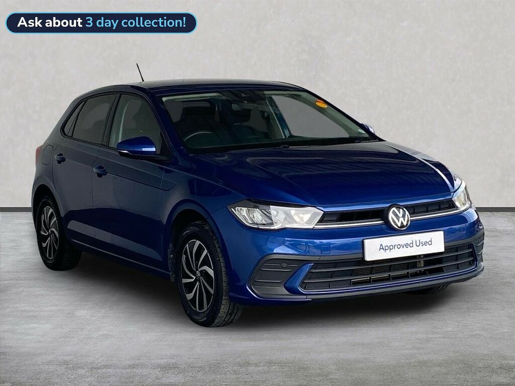 Volkswagen Polo 1.0 Evo Life Hatchback Euro 6 S Blue
