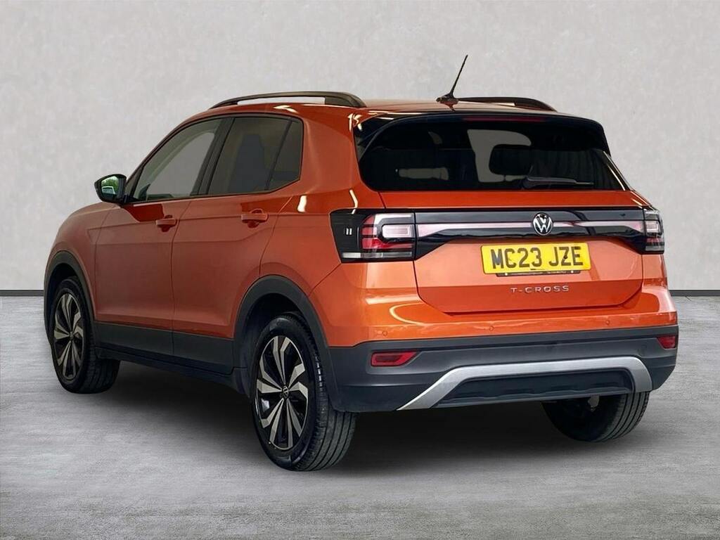 Volkswagen T-Cross 1.0 Tsi Black Edition Suv Euro 6 Orange #2