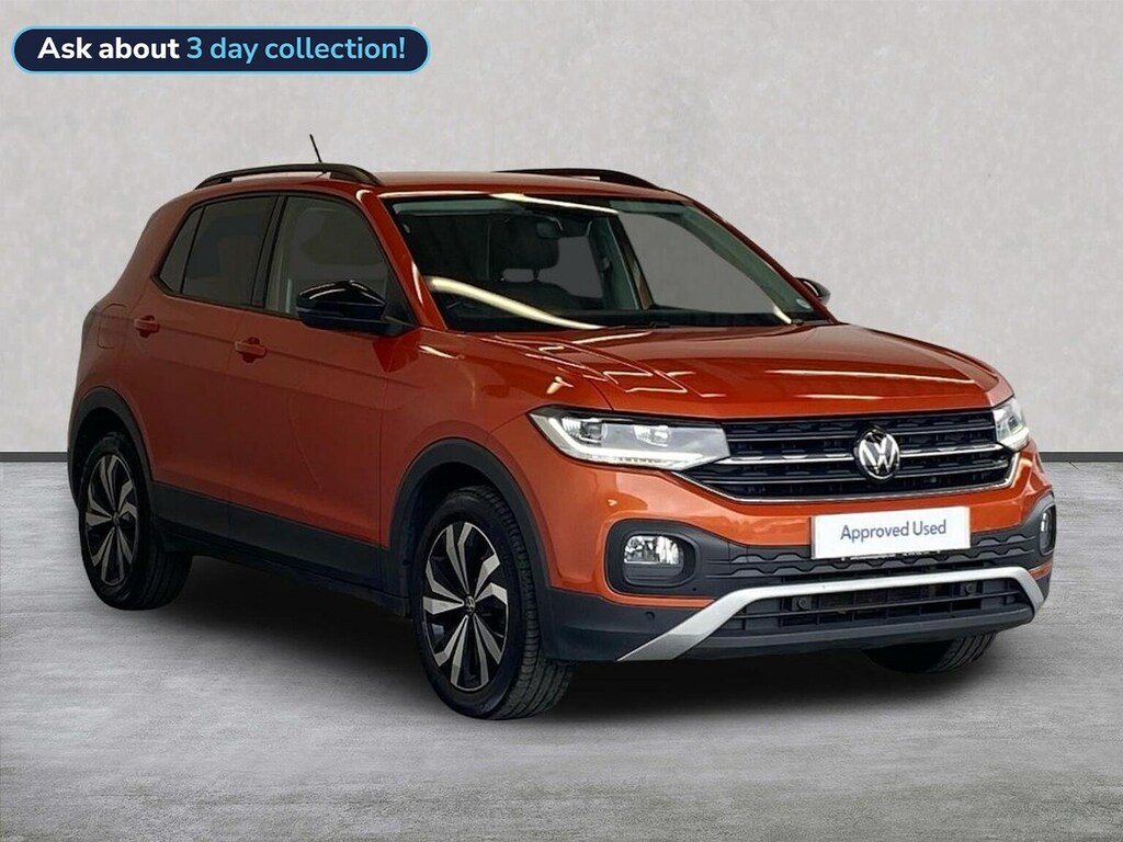 Volkswagen T-Cross 1.0 Tsi Black Edition Suv Euro 6 Orange