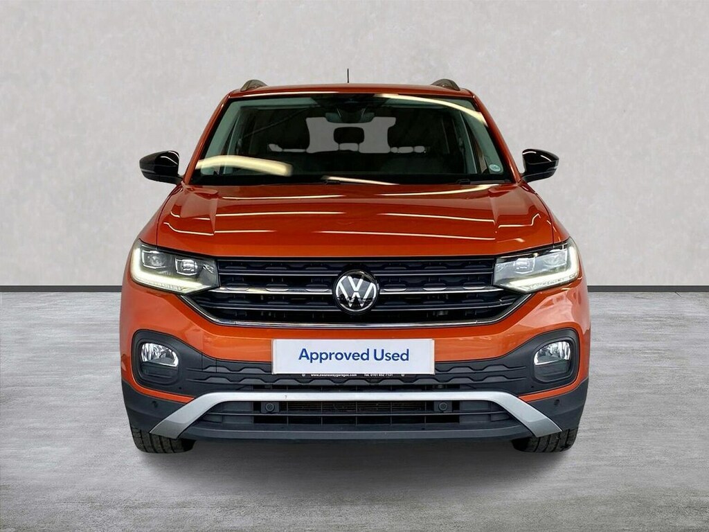 Volkswagen T-Cross 1.0 Tsi Black Edition Suv Euro 6 Orange #5