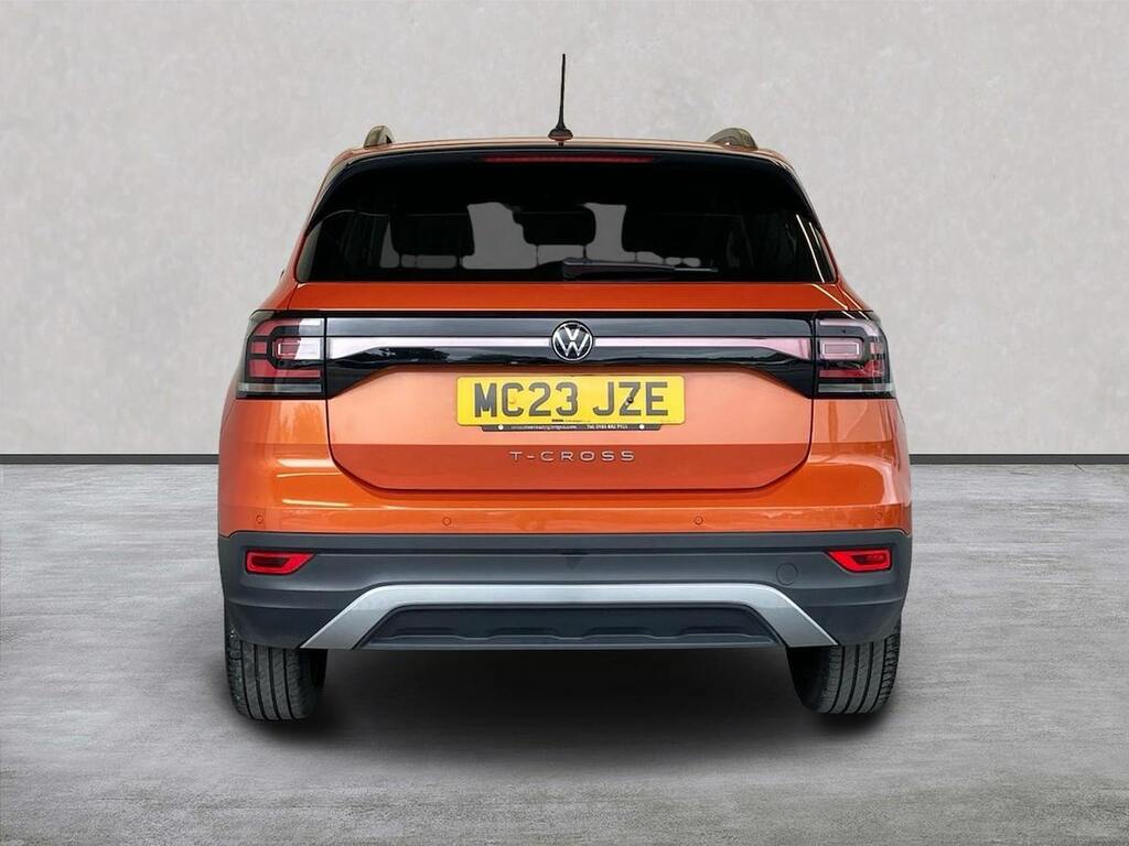 Volkswagen T-Cross 1.0 Tsi Black Edition Suv Euro 6 Orange #4