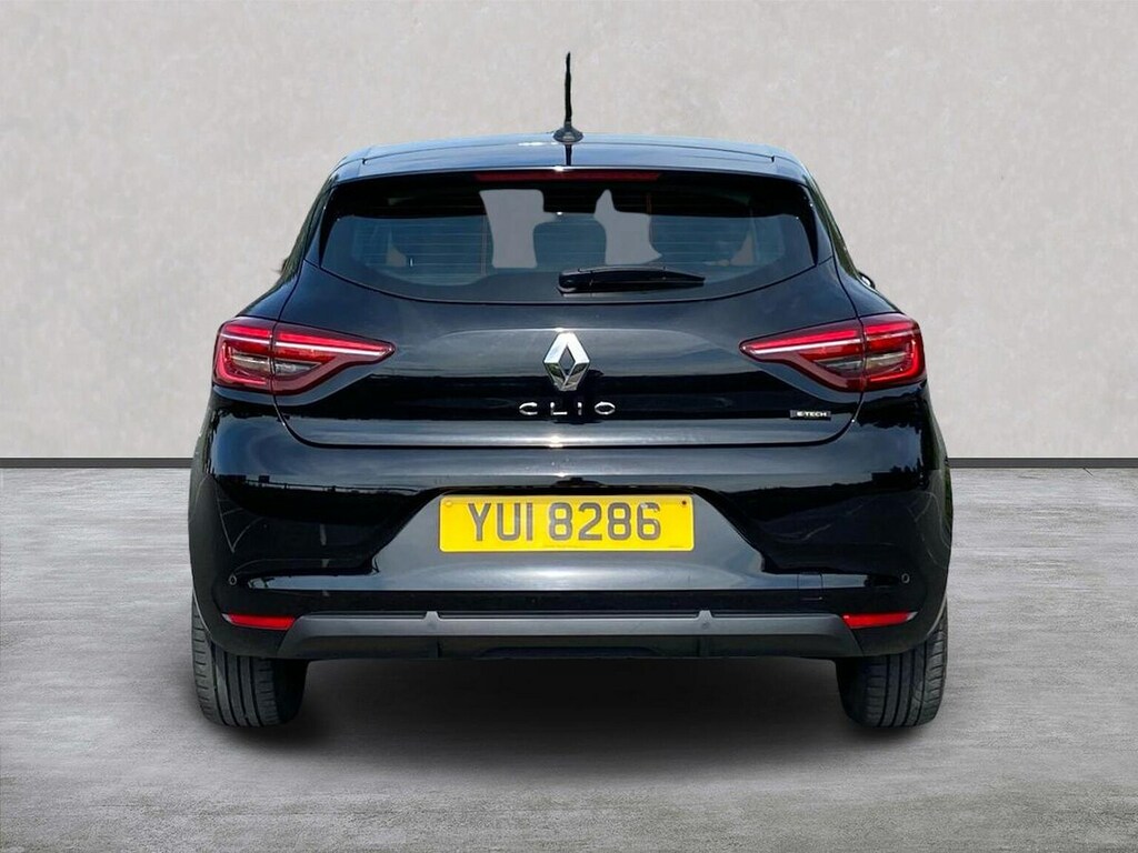 Renault Clio 1.6 E-tech Evolution Hatchback Hybrid A YUI8286 Black #4