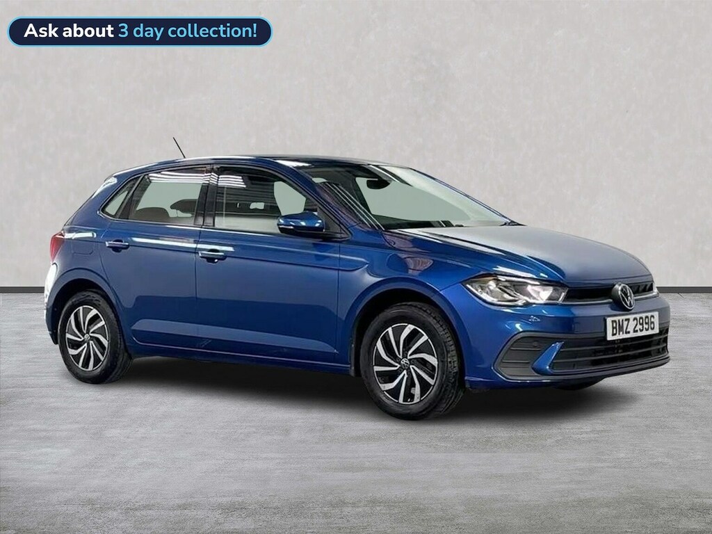 Volkswagen Polo 1.0 Evo Life Hatchback Euro 6 S Blue