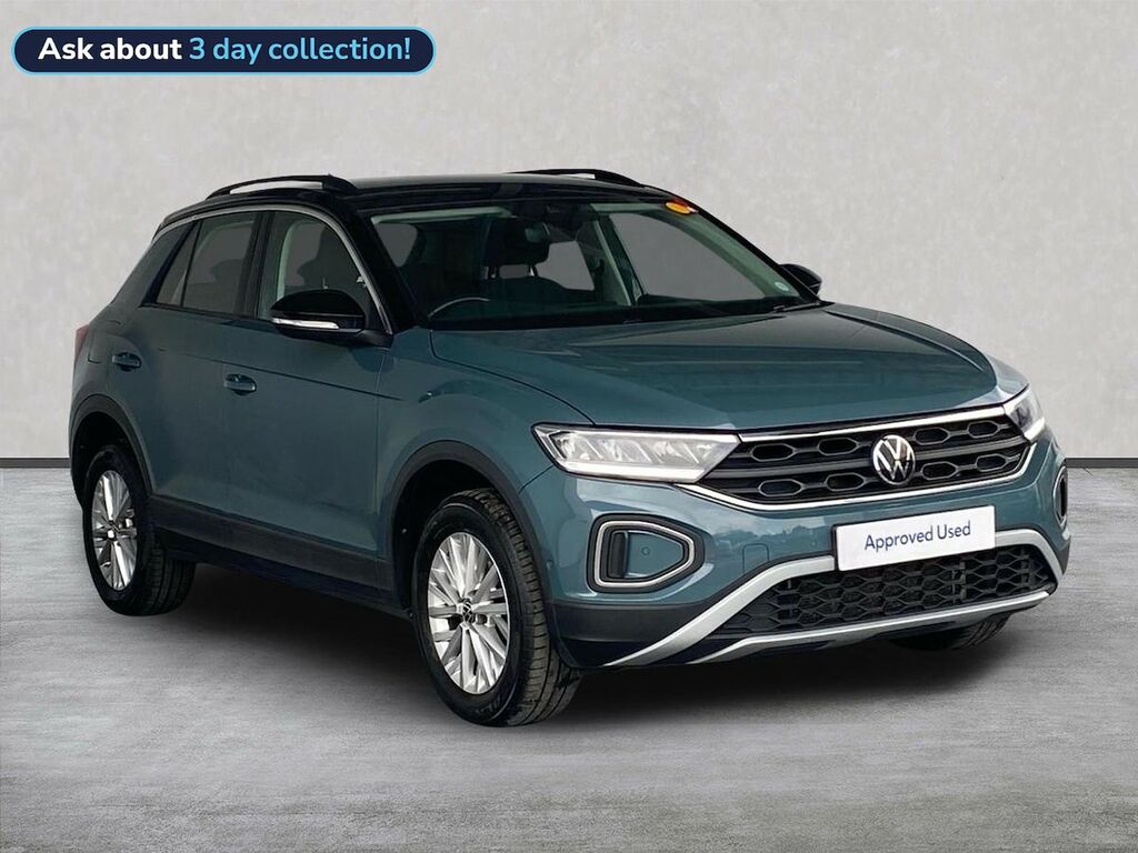 Volkswagen T-Roc 1.5 Tsi Life Suv Euro 6 Ss 1 Blue