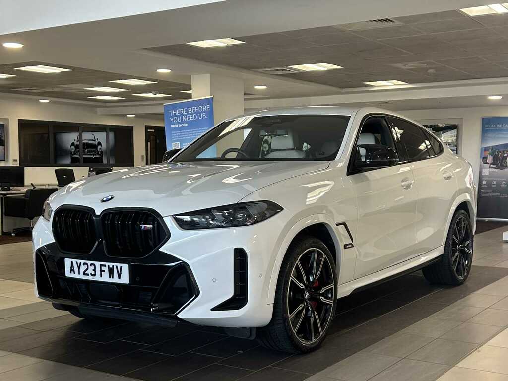BMW X6 Xdrive M60i Mht White #3