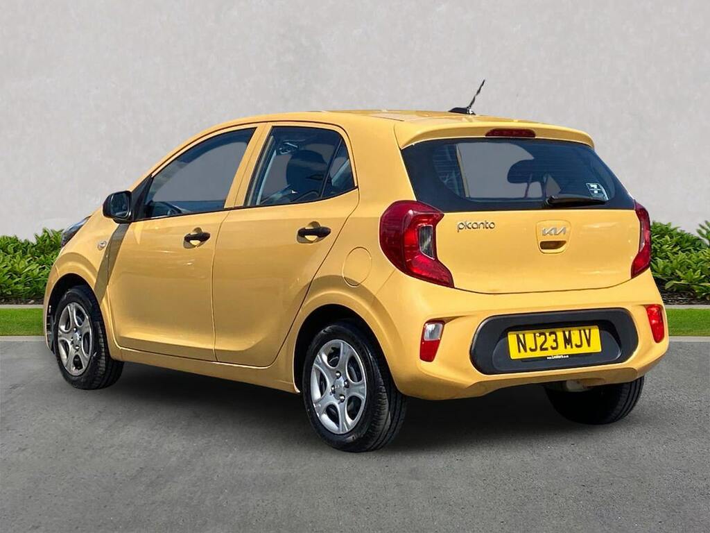Kia Picanto 1.0 1 4 Seats NJ23MJV Yellow #2
