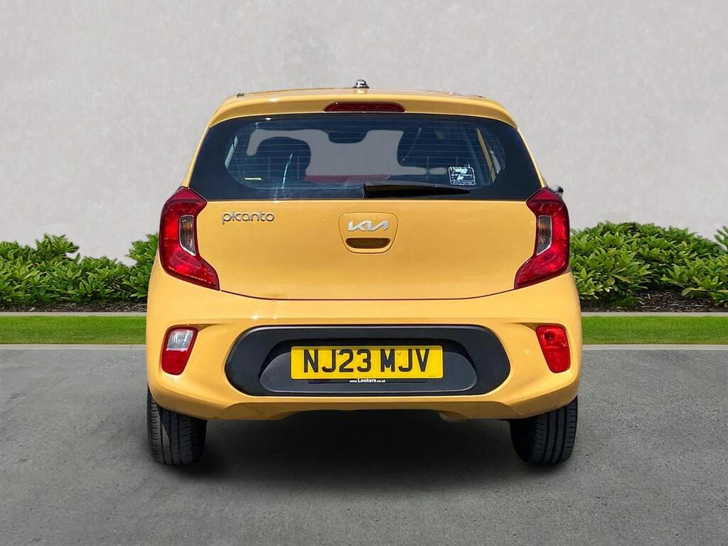 Kia Picanto 1.0 1 4 Seats NJ23MJV Yellow #4