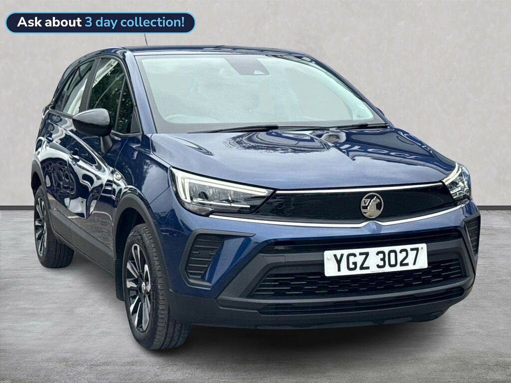 Vauxhall Crossland 1.2 Turbo Design Suv Euro 6 Ss Blue