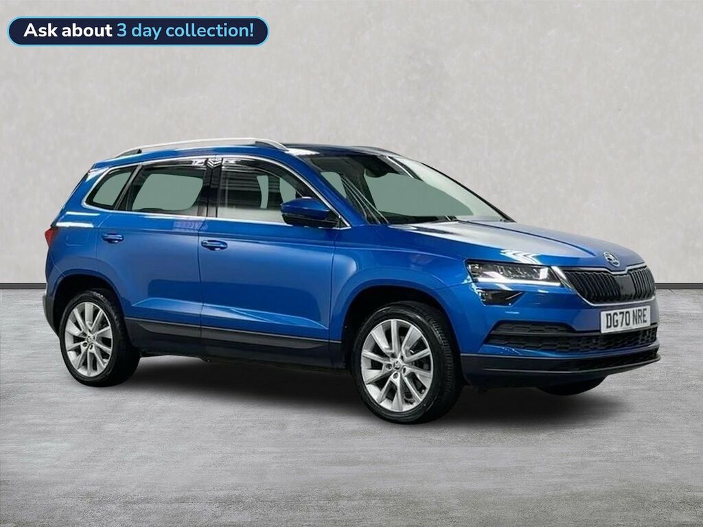 Skoda Karoq Skoda Karoq Se L Tdi Scr Blue