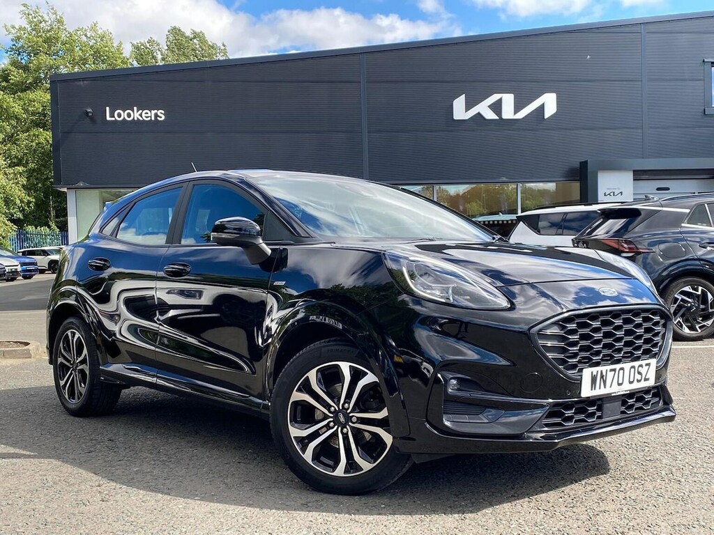 Ford Puma 1.0 Ecoboost Hybrid Mhev 155 St-line Black