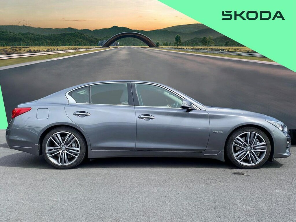 Infiniti Q50 3.5H V6 Sport Saloon Hybrid Euro 6 Grey #3