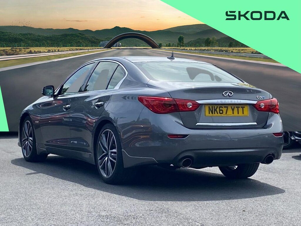 Infiniti Q50 3.5H V6 Sport Saloon Hybrid Euro 6 Grey #2