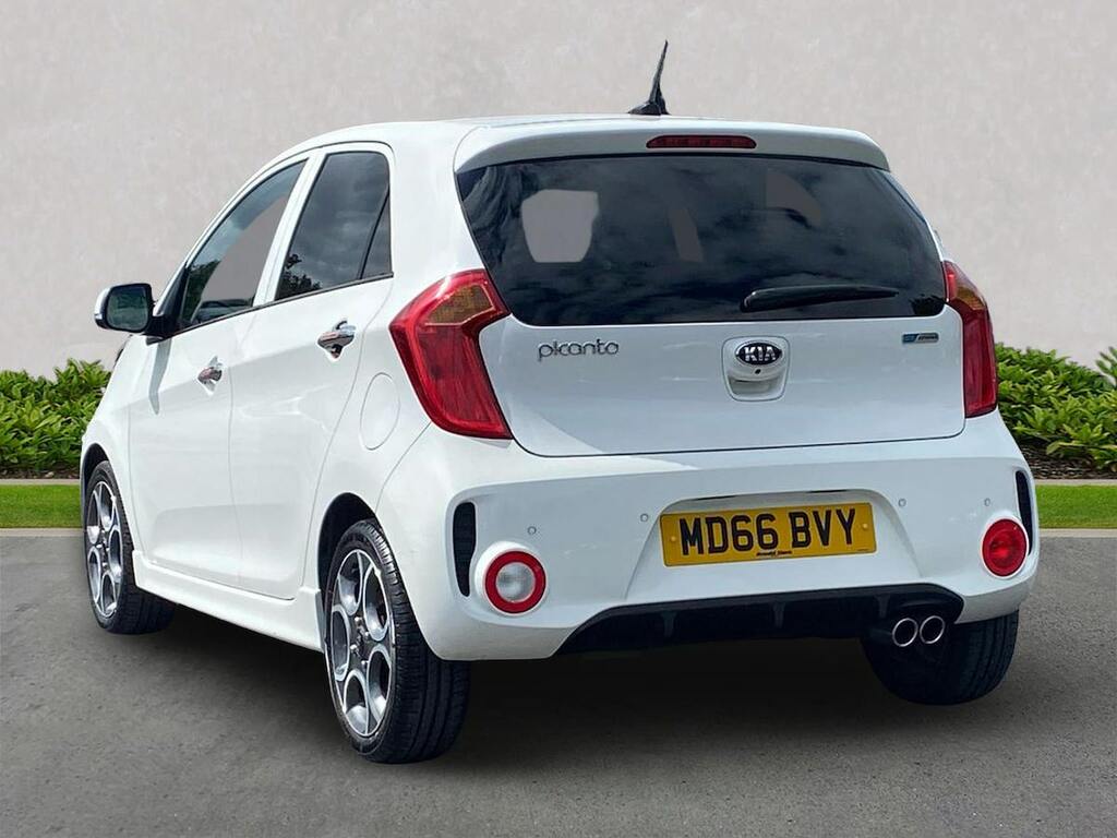 Kia Picanto 1.25 Ecodynamics Sport Hatchback White #2