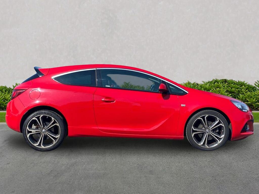 Vauxhall Astra GTC 1.4T 16V Limited Edition Navleather Red #3