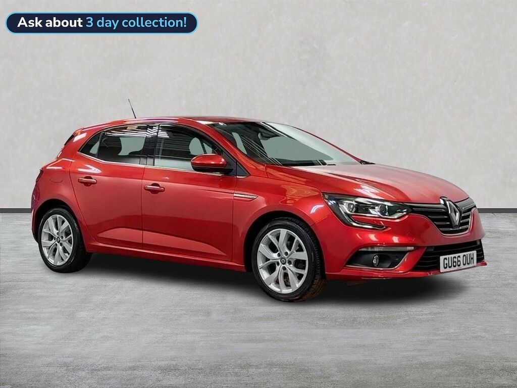 Renault Megane 1.5 Dci Dynamique S Nav Hatchback Manua Red
