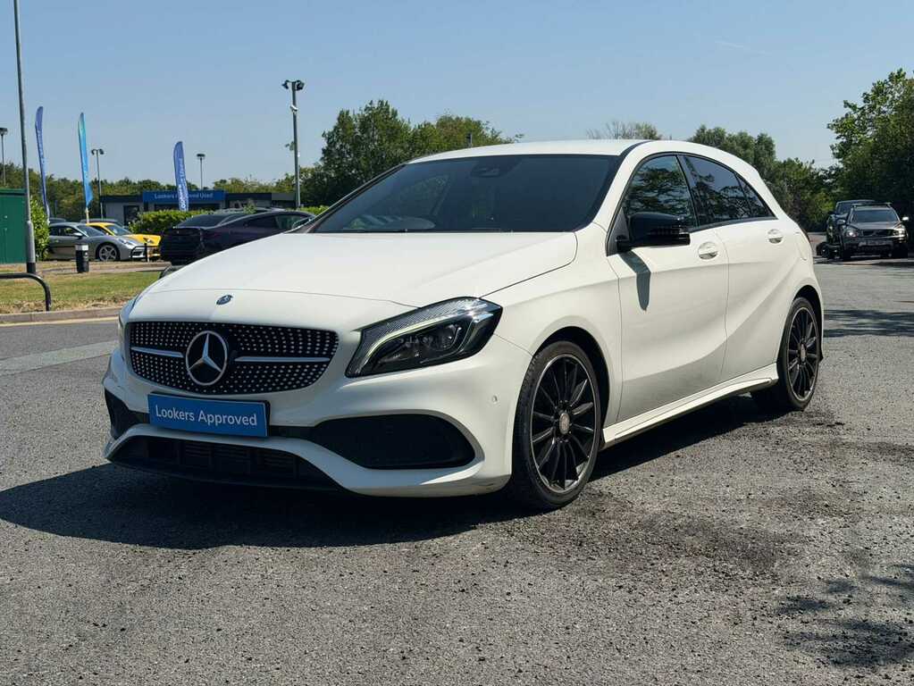 Mercedes-Benz A Class A200d Amg Line Premium BK05JAY White #4