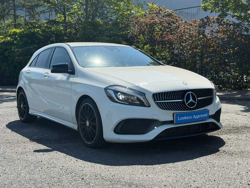 Mercedes-Benz A Class A200d Amg Line Premium White