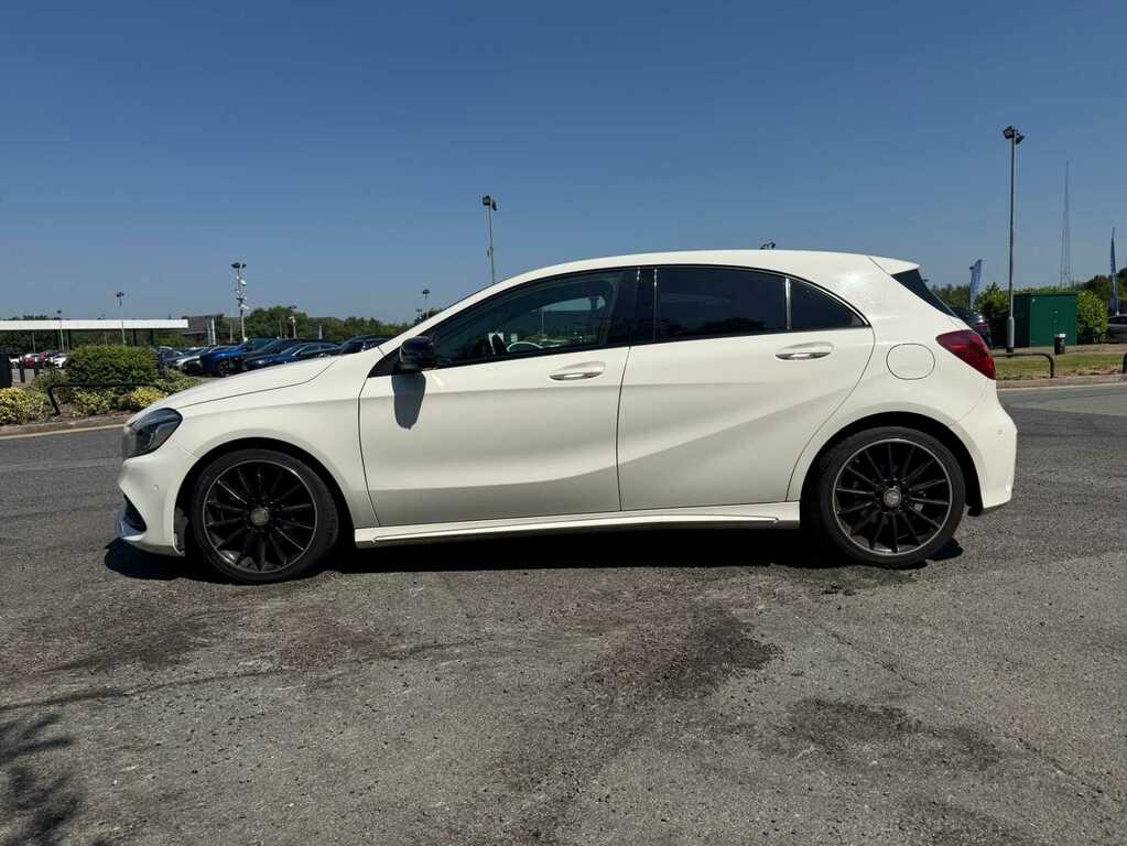 Mercedes-Benz A Class A200d Amg Line Premium BK05JAY White #5