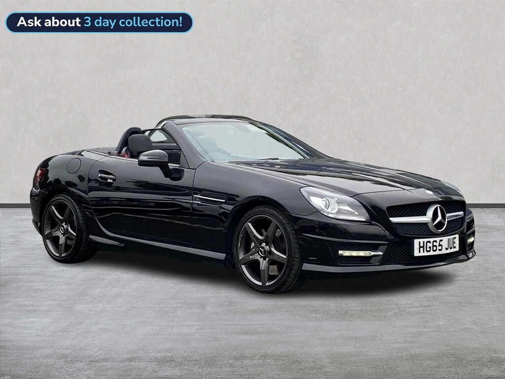 Mercedes-Benz SLK 2.1 Slk250d Amg Sport Convertible G-tro Black