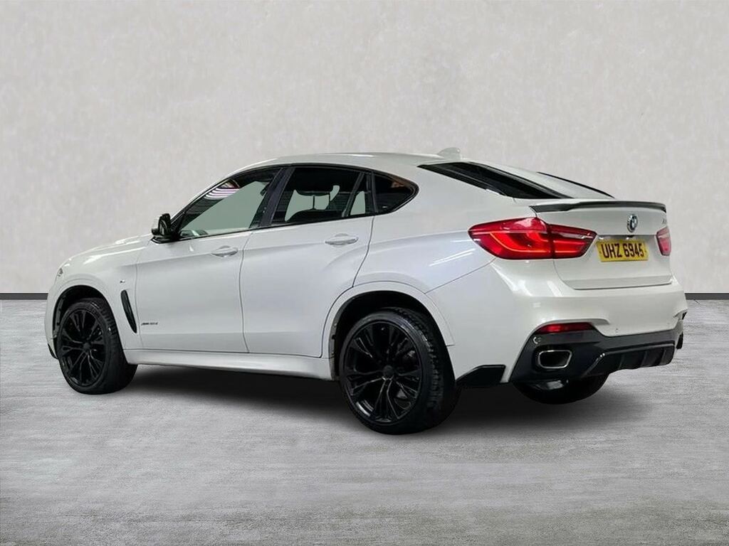 BMW X6 3.0 30D M Sport Suv Xdrive Euro 6 UHZ6945 White #2