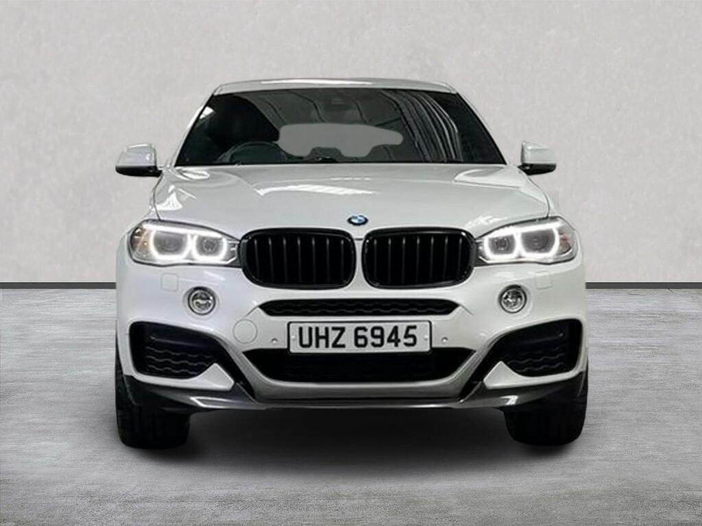 BMW X6 3.0 30D M Sport Suv Xdrive Euro 6 UHZ6945 White #5
