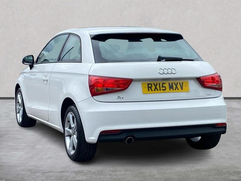 Audi A1 1.6 Tdi Sport Hatchback Euro 6 White #2