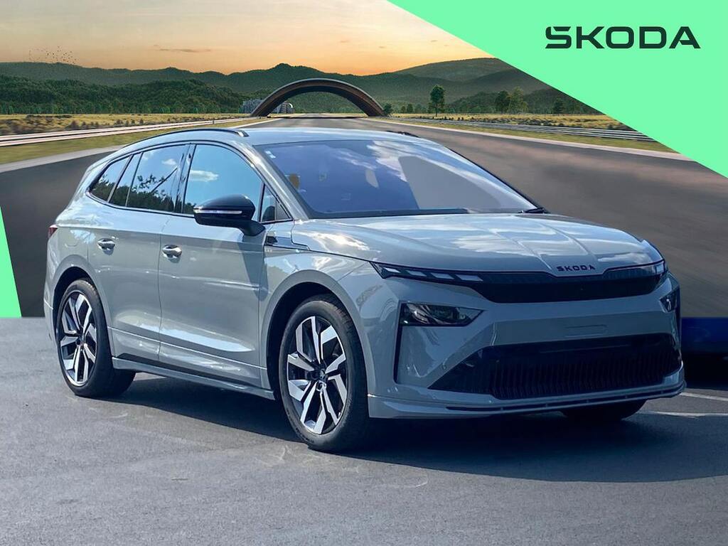 Skoda ENYAQ 210Kw 85X Sportline 82Kwh 4X4 Grey