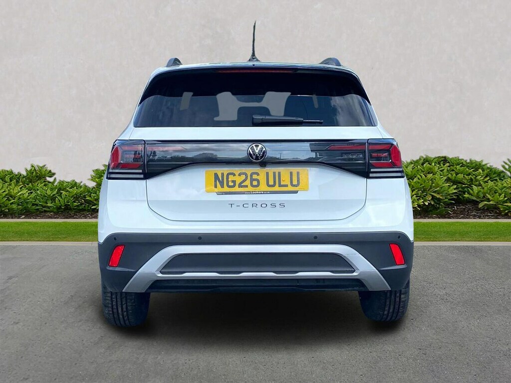 Volkswagen T-Cross 1.0 Tsi Match White #4