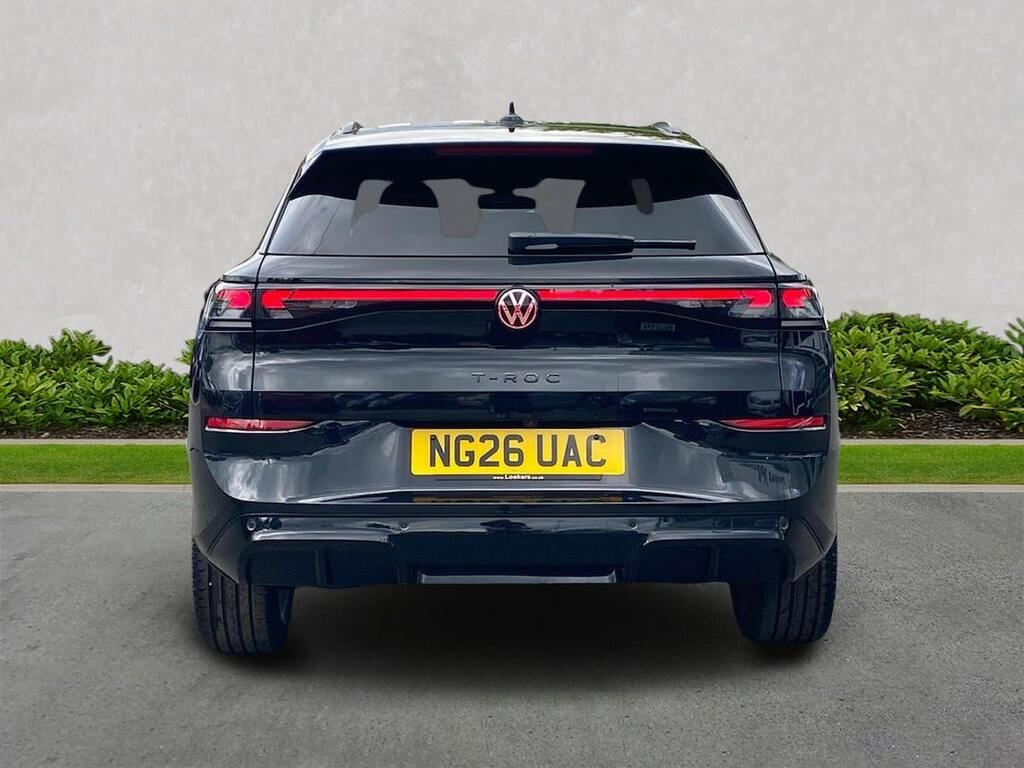 Volkswagen T-Roc 1.5 Etsi Mhev R-line Suv Hybrid Dsg Eur Black #4