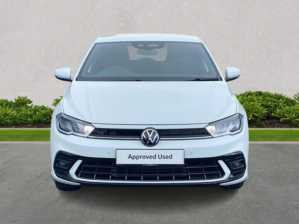 Volkswagen Polo 1.0 Tsi R-line Hatchback Euro 6 White #5