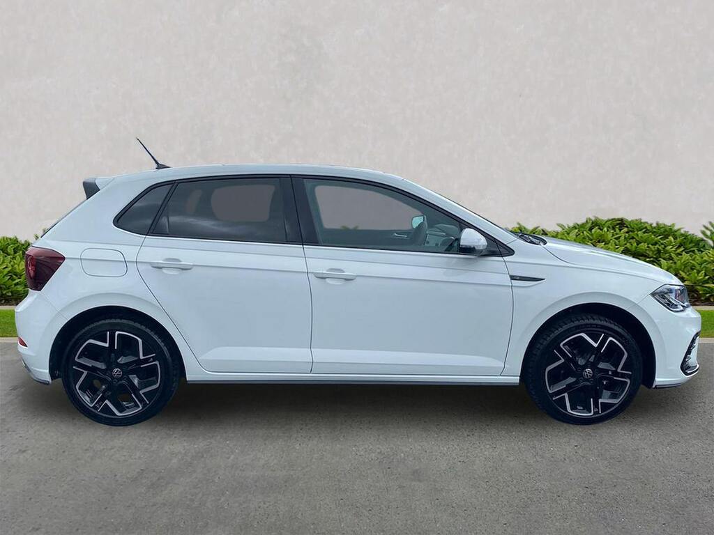 Volkswagen Polo 1.0 Tsi R-line Hatchback Euro 6 White #3