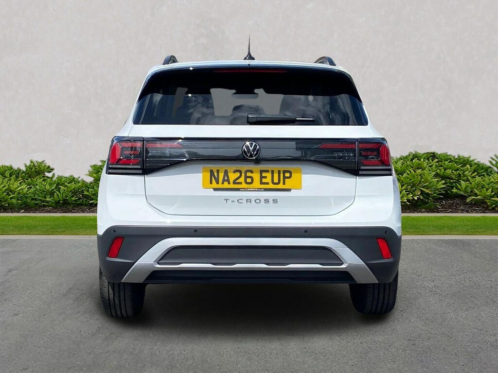 Volkswagen T-Cross 1.0 Tsi Match White #4