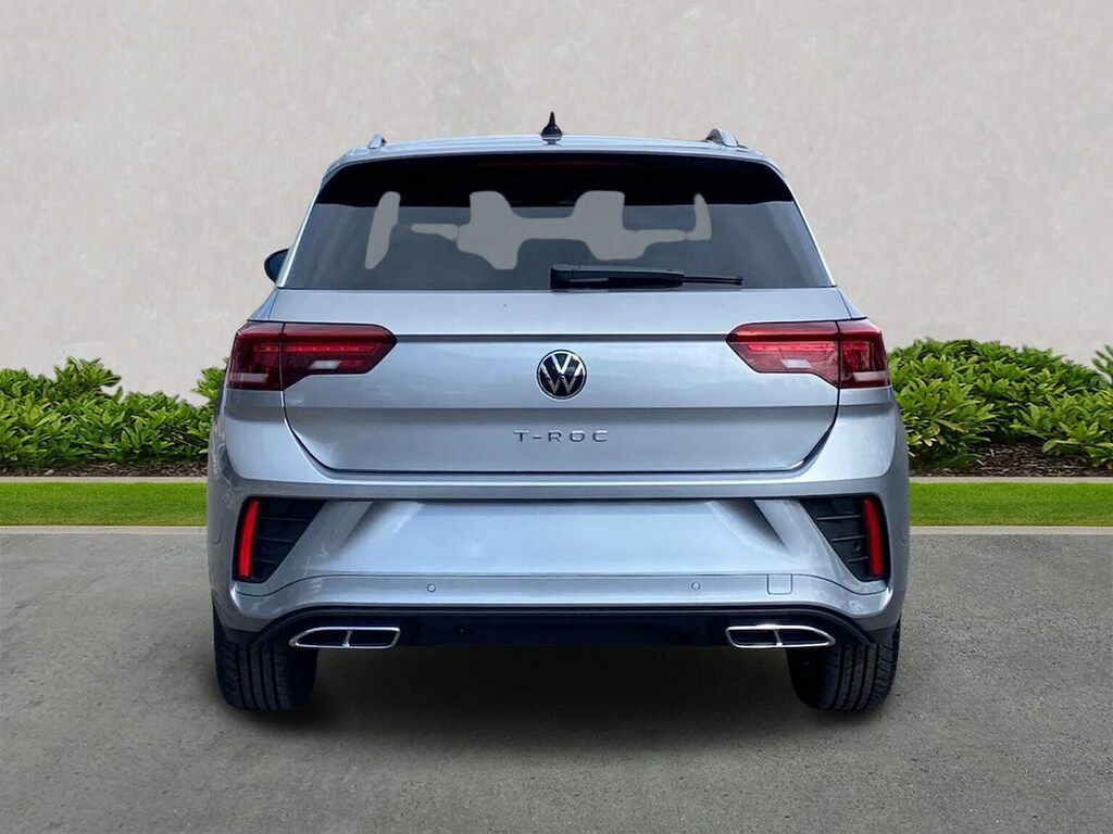 Volkswagen T-Roc 1.5 Tsi R-line Suv Dsg Euro 6 Ss 15 Silver #4