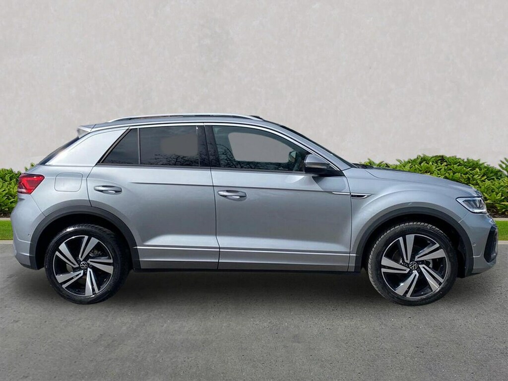 Volkswagen T-Roc 1.5 Tsi R-line Suv Dsg Euro 6 Ss 15 Silver #3