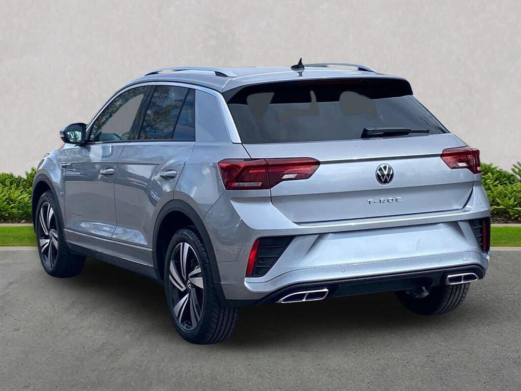 Volkswagen T-Roc 1.5 Tsi R-line Suv Dsg Euro 6 Ss 15 Silver #2
