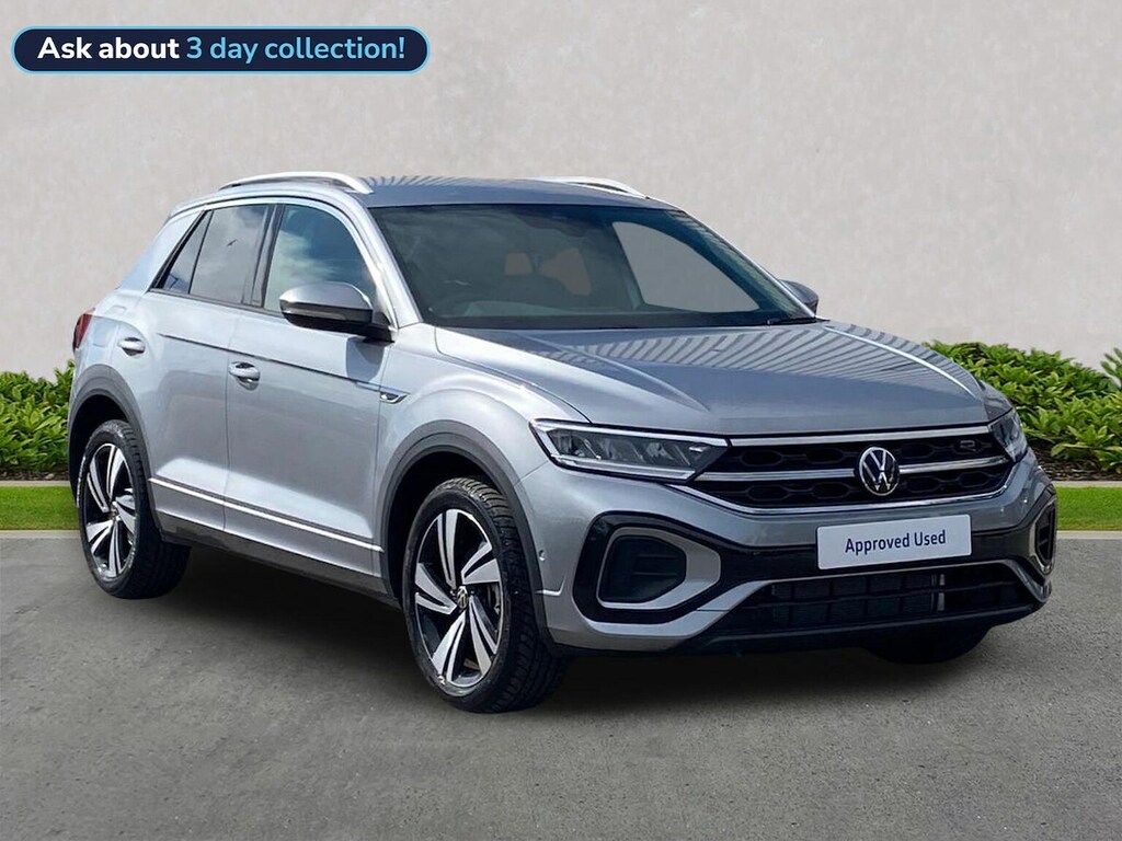 Volkswagen T-Roc 1.5 Tsi R-line Suv Dsg Euro 6 Ss 15 Silver