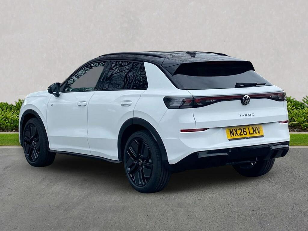 Volkswagen T-Roc 1.5 Etsi 150 R-line Dsg NX26LNV White #2