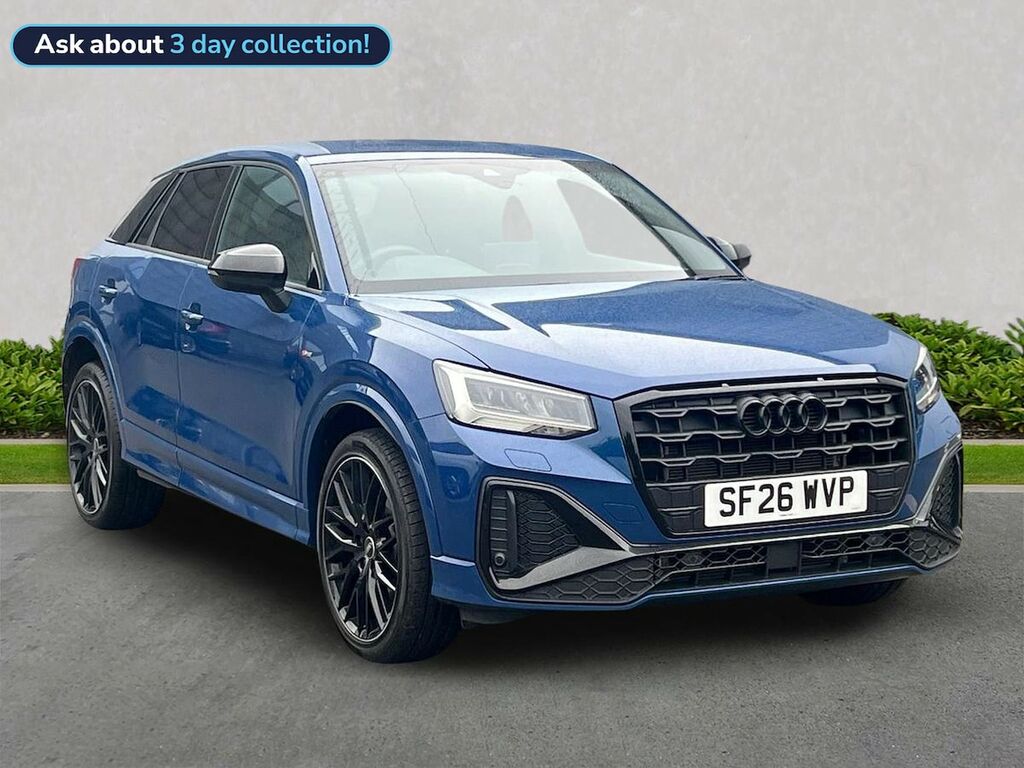 Audi Q2 35 Tfsi Black Edition S Tronic Tech Blue