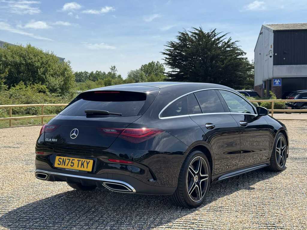 Mercedes-Benz CLA Class Cla 180 Amg Line Executive Tip SN75TKY Black #6