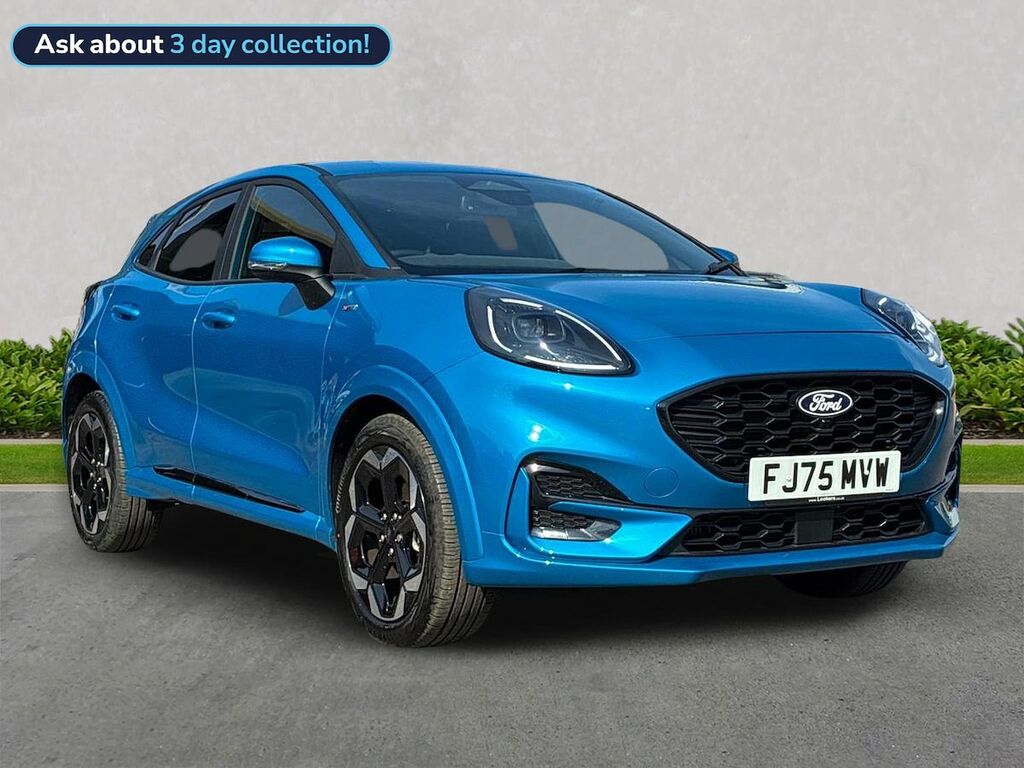 Ford Puma 1.0T Ecoboost Mhev St-line X Suv Hybrid Blue