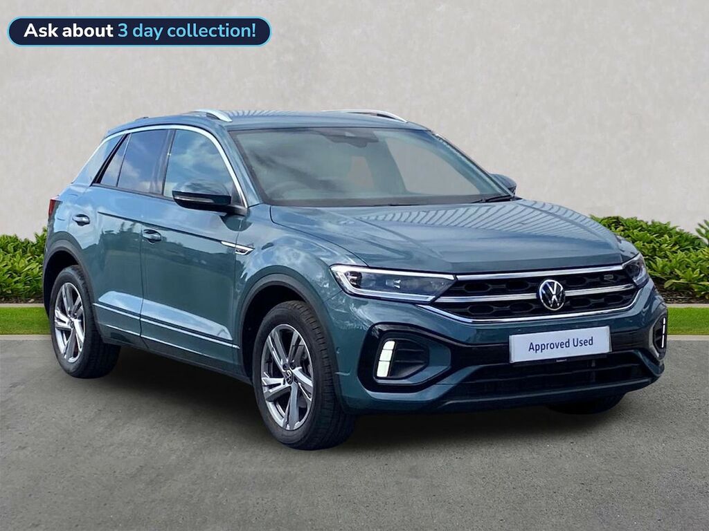 Volkswagen T-Roc 1.5 Tsi R-line Suv Euro 6 Ss Blue