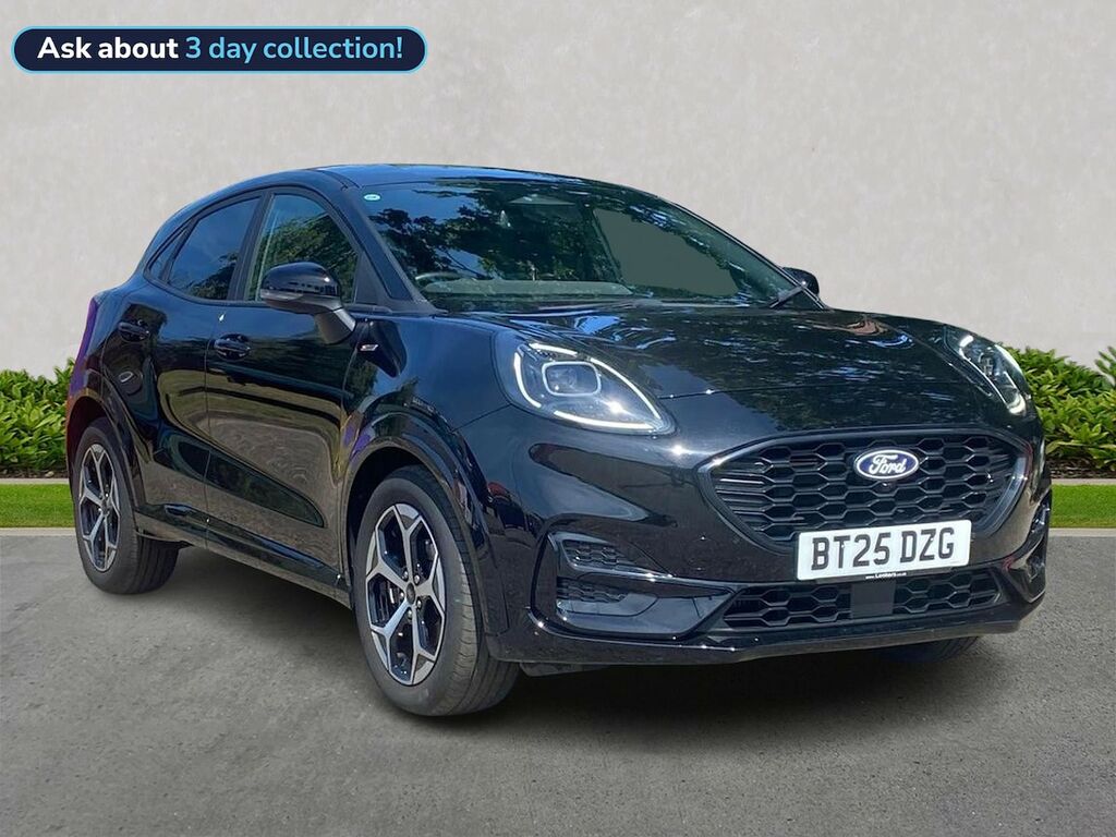 Ford Puma 1.0T Ecoboost Mhev St-line Suv Hybrid M Black